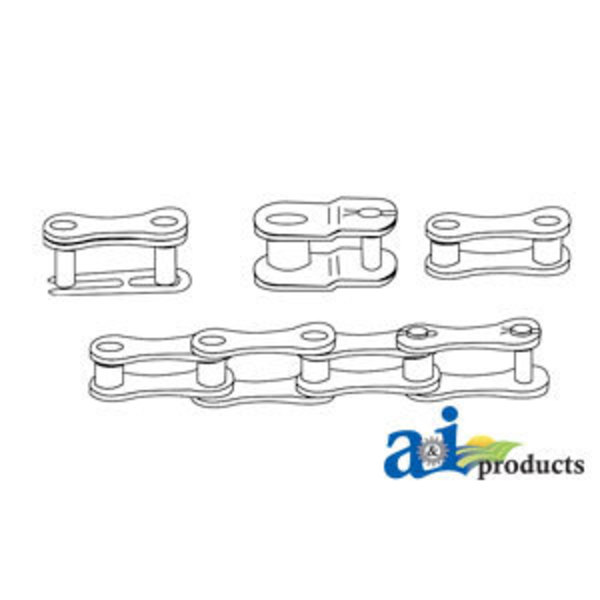 A & I Products 2050 Extended Pitch Roller Chain, 10ft (USA) 8.6" x1.8" x8.8" A-RC2050